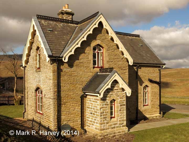 Ribblehead Station Master's House: Elevation view from the south