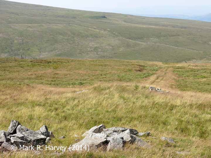 Crag of Blea Moor Tramway: Context view from the southeast Crag of Blea Moor Tramway: Context view from the southeast