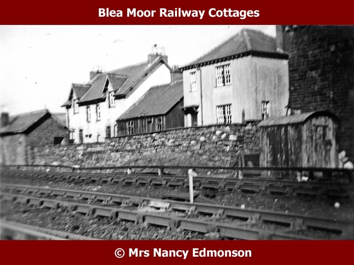 Blea Moor Railway Workers' Cottages and lamp hut: Context view from southwest